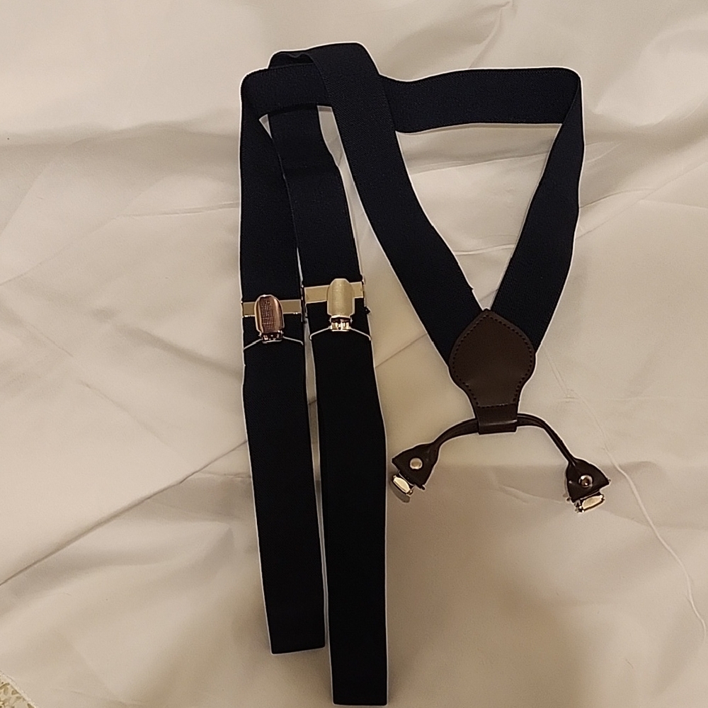 Navy Suspenders